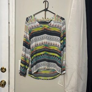 Long sleeve blouse
